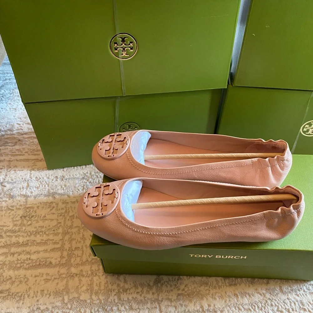 Tory Burch Minnie Travel Ballet Flats - Picture 4 of 9